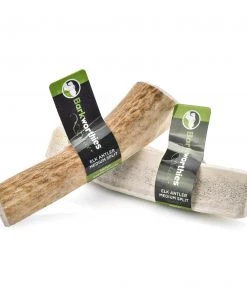 Barkworthies Elk Antler Medium Split American Sourced Dog