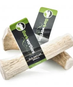 Barkworthies Dog Elk Antler Small American Sourced