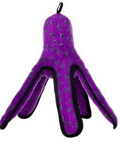 Tuffy's Purple Octopus Dog Toy Large