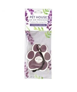 Pet House Lavender Green Tea Car Air Freshener