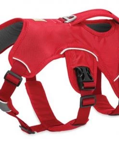 Ruffwear Web Master Harness Red Currant Dog