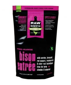 Raw Bistro Frozen Bison Dog Food