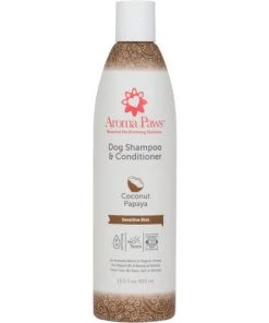 Aroma Paws Sensitive Skin Shampoo Coconut Papaya 13.5 Oz.