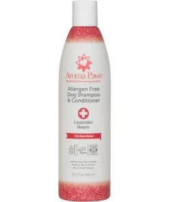 Aroma Paws Allergen Free Hot Spot Relief Dog Shampoo 13.5 Oz
