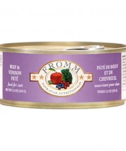 Canned Food Fromm Beef & Venison Pate Canned Cat Food 5.5oz