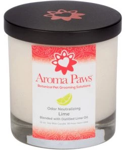 Aroma Paws Aroma Paw Odor Neutralizing Candle Lime New Arrivals