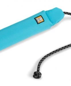 Ruffwear Lunker Floating Throw Toy Aurora Teal Dog