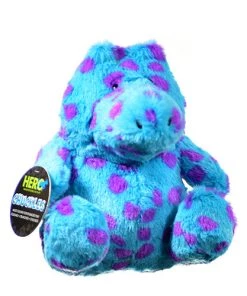 Hero Chuckles Polka Dot Gator Dog Toy