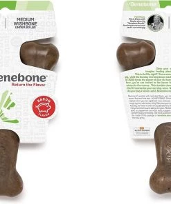 Benebone Bacon Wishbone Chew Dog