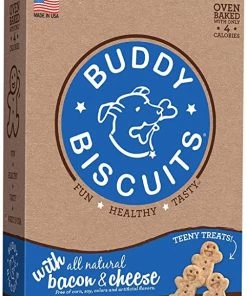 Furly's Pet Supply Dog Cloud Star Itty Bitty Buddy Biscuits Bacon & Cheese Treats
