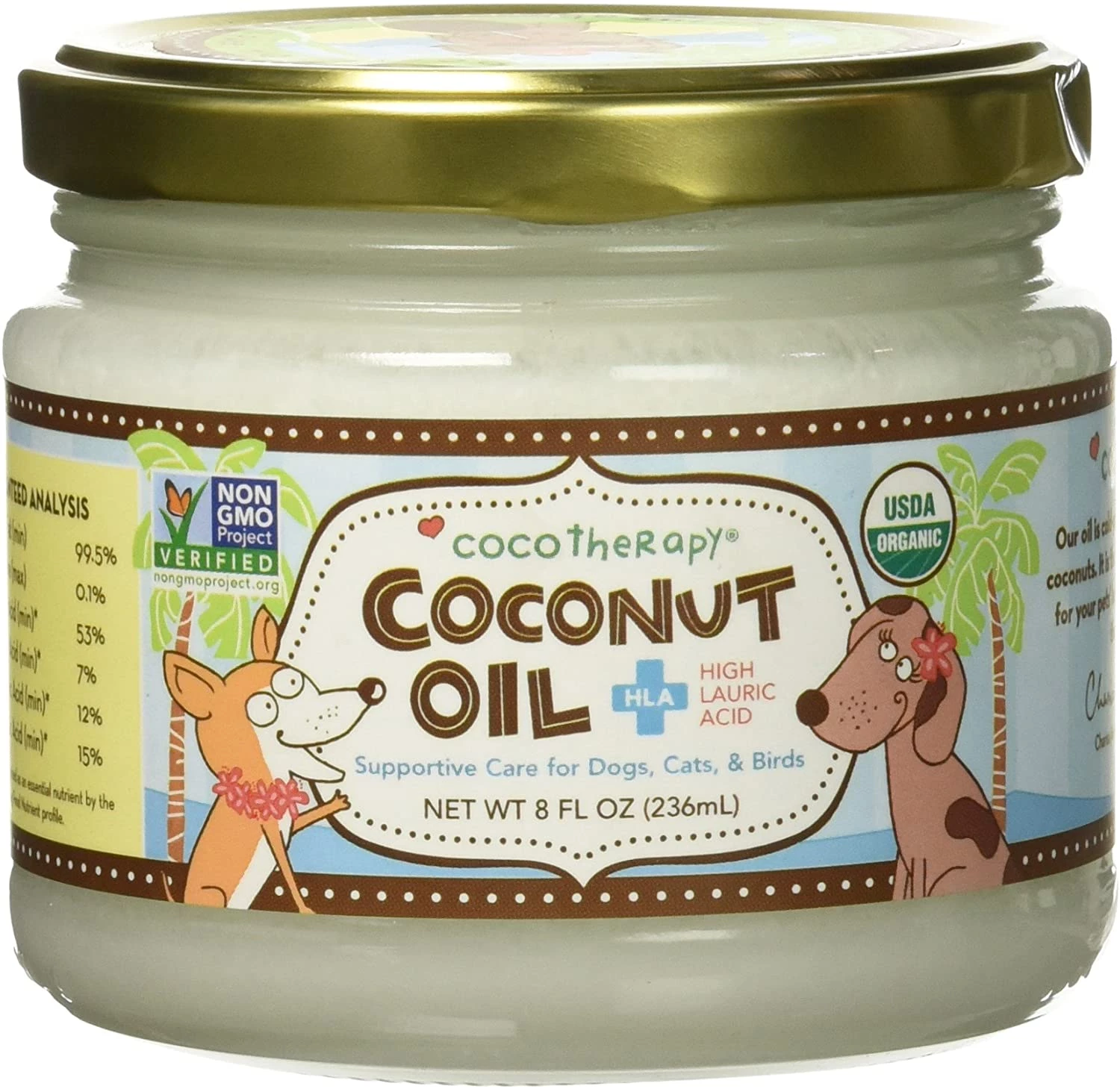 Furly's Pet Supply Dog CocoTherapy Organic Coconut Oil 3 Furly's Pet Supply Dog CocoTherapy Organic Coconut Oil