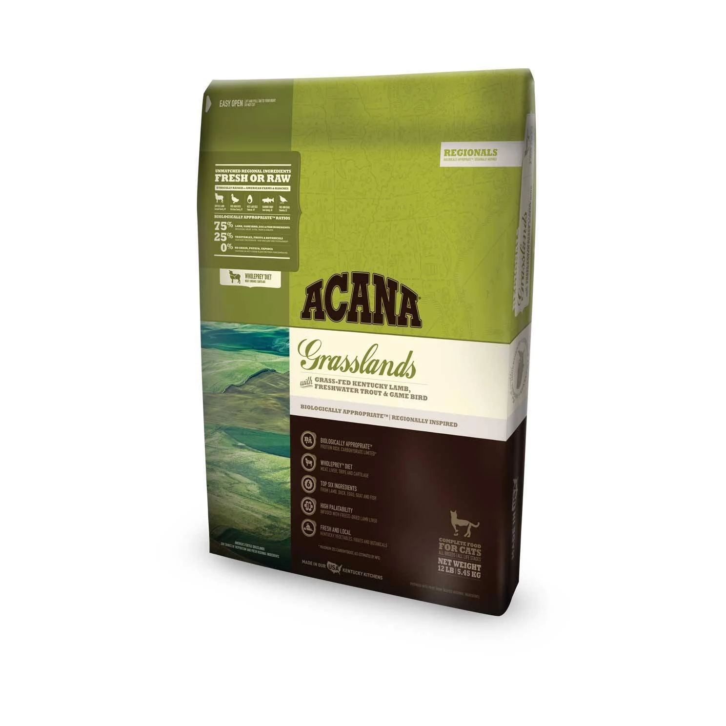 Acana Grasslands Grain Free Cat Food Food & Treats 3 Acana Grasslands Grain Free Cat Food Food & Treats