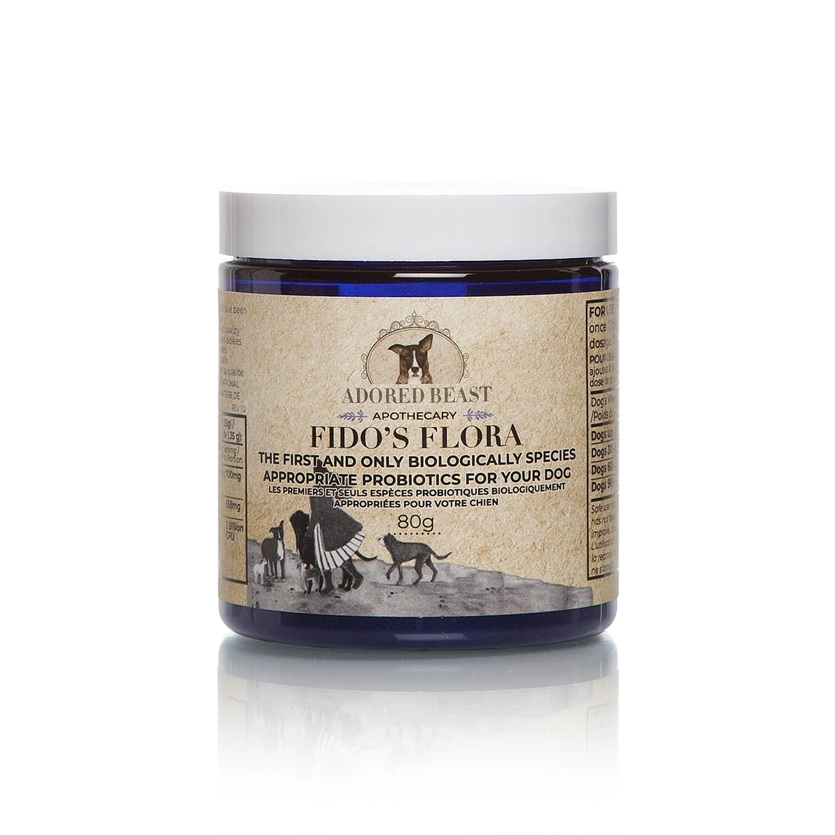 Adored Beast Fido's Flora Probiotics Digestive Health 3 Adored Beast Fido's Flora Probiotics Digestive Health