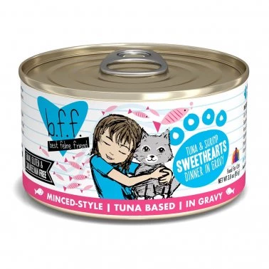 Weruva BFF Tuna & Shrimp Sweethearts Canned Cat Food 4 Weruva BFF Tuna & Shrimp Sweethearts Canned Cat Food