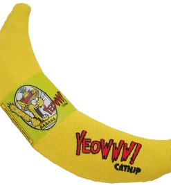 Yeowww! Banana Catnip Toy