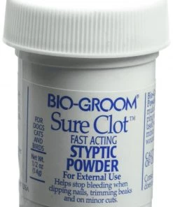 First Aid BioGroom Sure Clot Styptic Powder For Nails