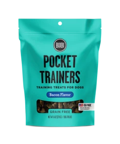 Bixbi Bacon Pocket Trainers Dog Treats