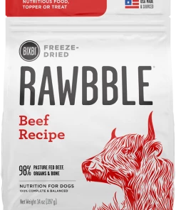 Dog Rawbble Freeze Dried Beef Recipe