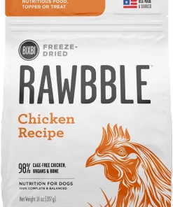 Rawbble Freeze Dried Chicken Recipe Dog Food