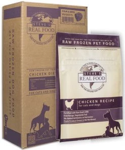 Steve's Real Food Steve's Frozen Chicken Diet Dog