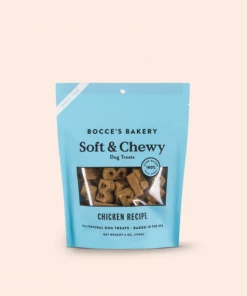 Bocce's Bakery Soft & Chewy Chicken Recipe 6oz