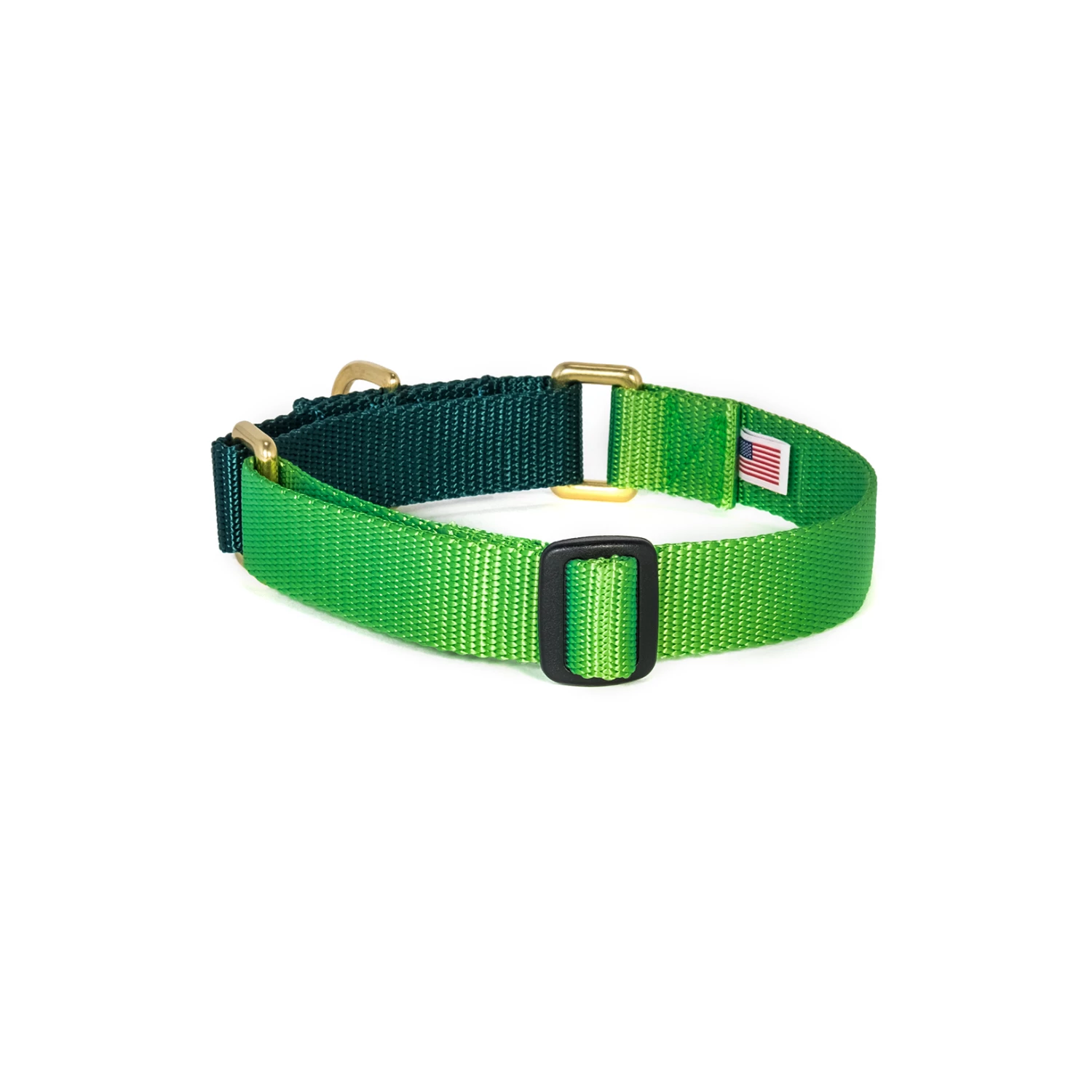 Dog + Bone Martingale Collar Greenery & Forest 4 Dog + Bone Martingale Collar Greenery & Forest