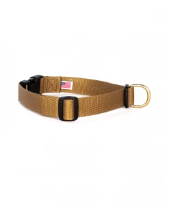 Dog + Bones Snap Collar Gold