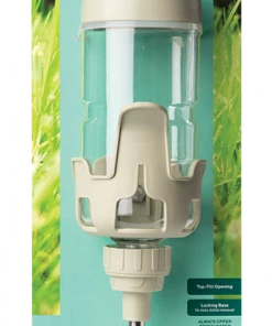 Feeders & Waterers Oxbow Enriched Life - Dripless Water Bottle - Small (15 Oz)