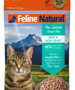 Feline Natural Freeze-Dried Beef & Hoki Feast Cat Food