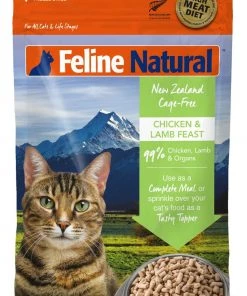 Feline Natural Freeze-Dried Chicken & Lamb Cat Food