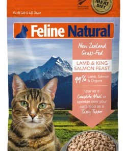 Feline Natural Freeze-Dried Lamb & Salmon Feast Cat Food
