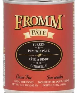 Fromm Turkey & Pumpkin Pate Canned Dog Food 12.2oz Canned Food