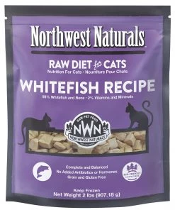 Frozen & Raw Food Northwest Naturals Cat Whitefish Recipe 2lb