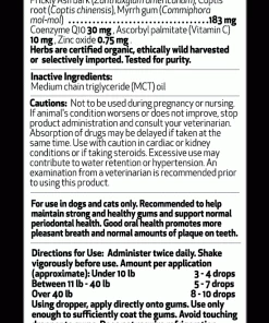 Pet Wellbeing Healthy Gums Tincture Dog