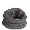Fabdog Dog INFINITY SCARF CHARCOAL 1 Fabdog Dog INFINITY SCARF CHARCOAL