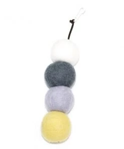 BE ONE BREED Katt³ Felt Tip Balls Grey/ Yellow