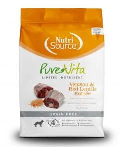PureVita Grain Free Venison & Lentil Dry Dog Food