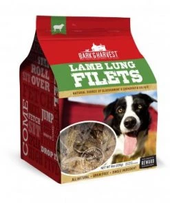 Furly's Pet Supply Bark Harvest Lamb Lung Filet Dog Treats