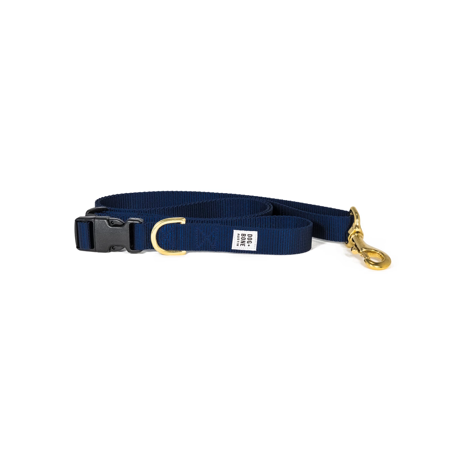 Dog + Bone Adjustable Leash Navy 4 Dog + Bone Adjustable Leash Navy