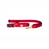 Dog + Bone Adjustable Leash Red