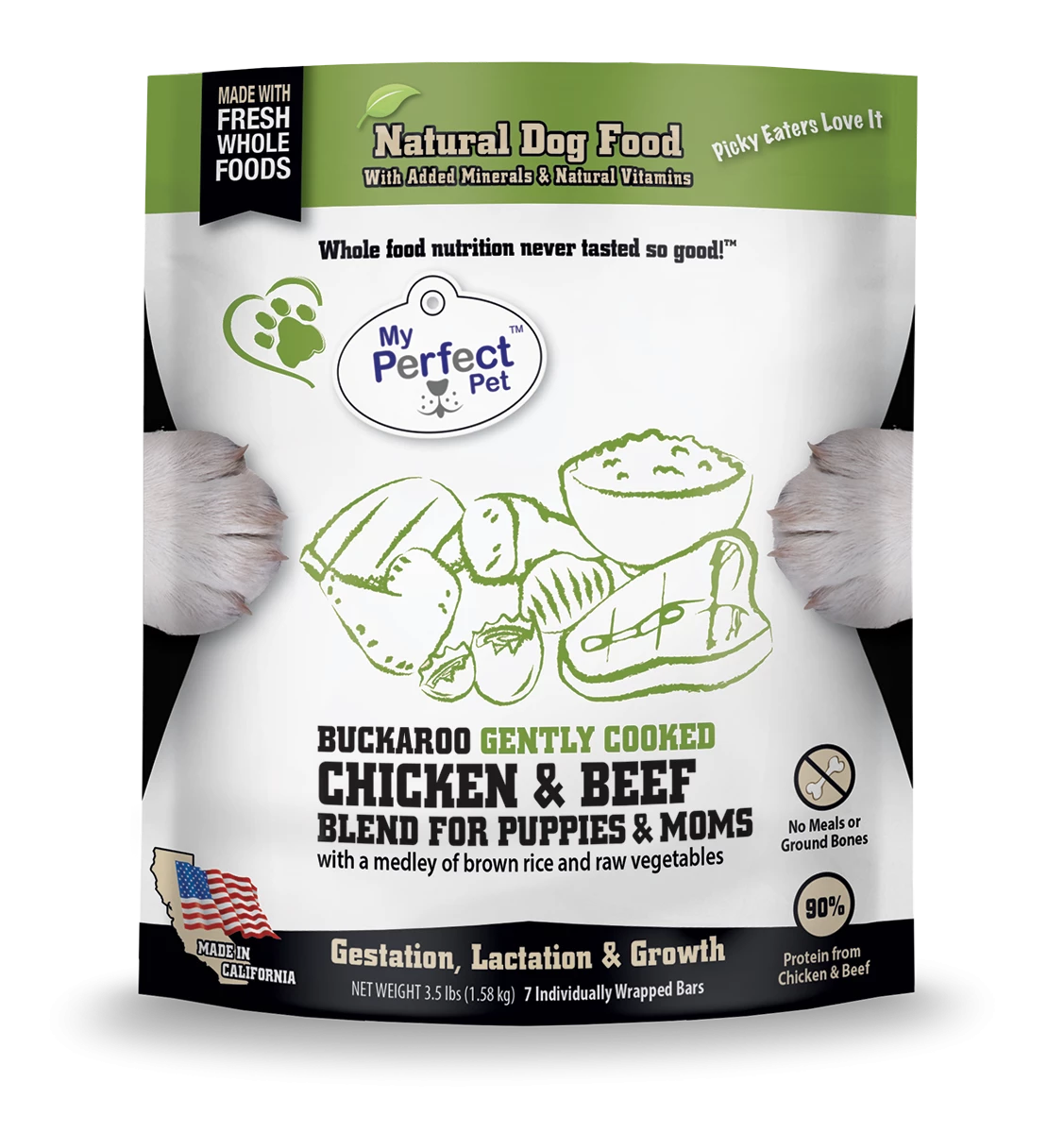 My Perfect Pet Buckaroo 3.5lb Dog 3 My Perfect Pet Buckaroo 3.5lb Dog