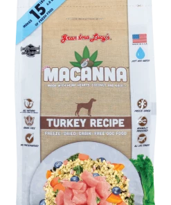 Grandma Lucy's Macanna Freeze-Dried Turkey Dog Food