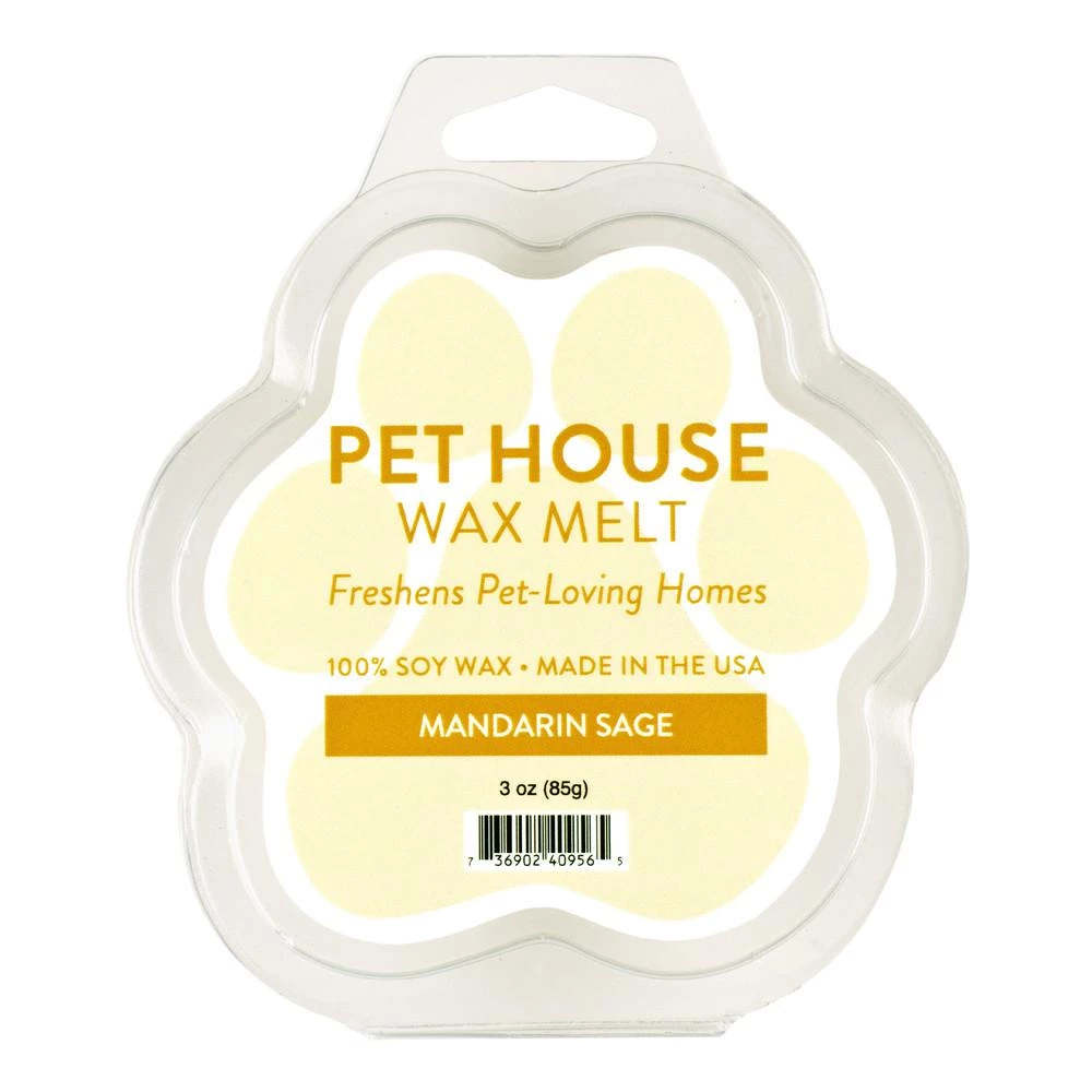New Arrivals Pet House Mandarin Sage Wax Melt 3 New Arrivals Pet House Mandarin Sage Wax Melt