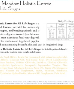 Canine Caviar Open Meadow Dog Food (Lamb & Pearl Millet)