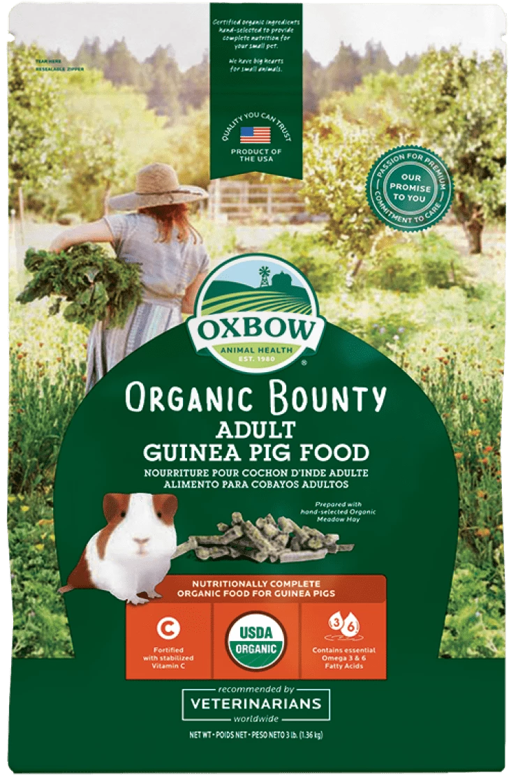 Kaytee New Arrivals Oxbow Organic Bounty - Adult Guinea Pig 3lb 3 Kaytee New Arrivals Oxbow Organic Bounty - Adult Guinea Pig 3lb
