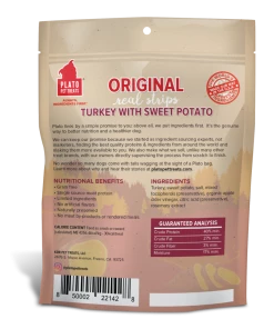 Plato Turkey With Sweet Potato Treats For Dogs