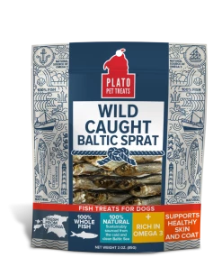 Plato Hundur Baltic Sprat Fish Treats