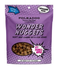 Polka Dog Wonder Nuggets Pork Dog Treats 12oz