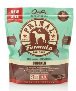 Primal Frozen Raw Chicken Dog Food