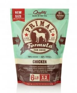 Primal Frozen Raw Chicken Dog Food